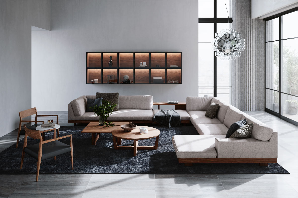 DANISH SOFA 3シーター180