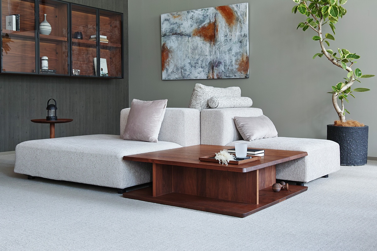 COMPOSIT LIVING TABLE W100 D100 cm