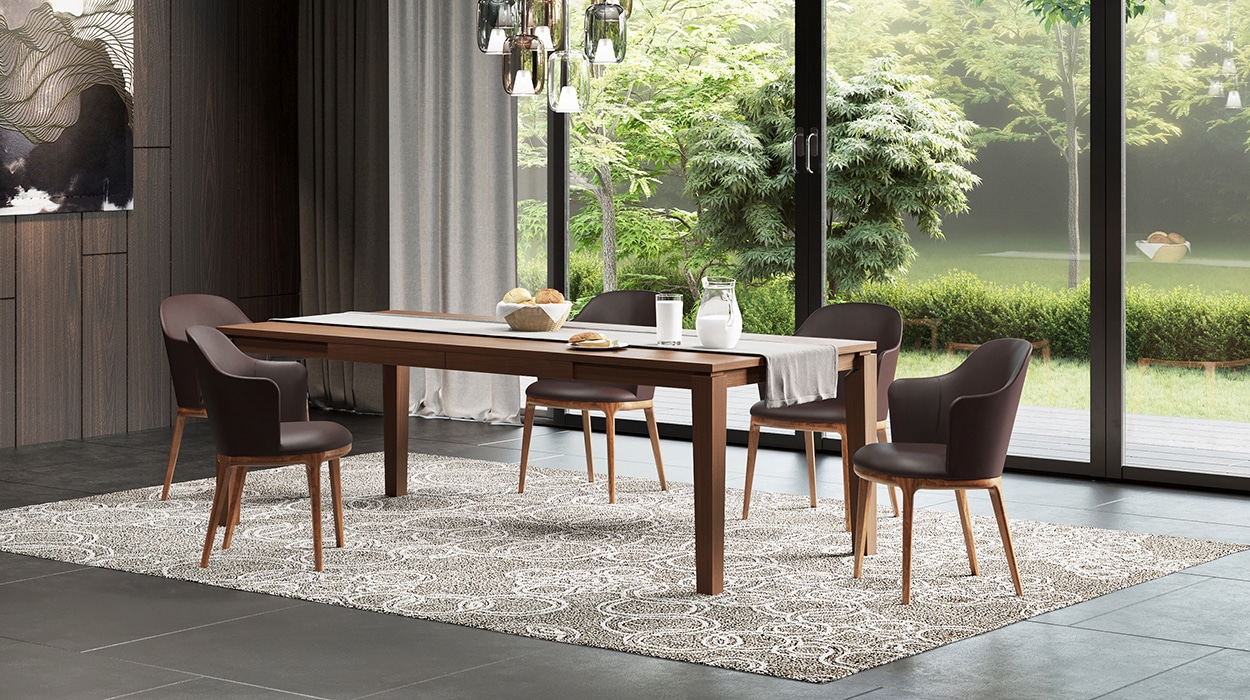 KRONE DINING TABLE W220cm × D90cm