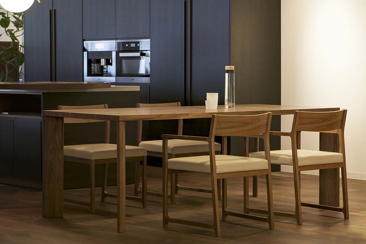EX DINING TABLE W 180cm × D 85cm