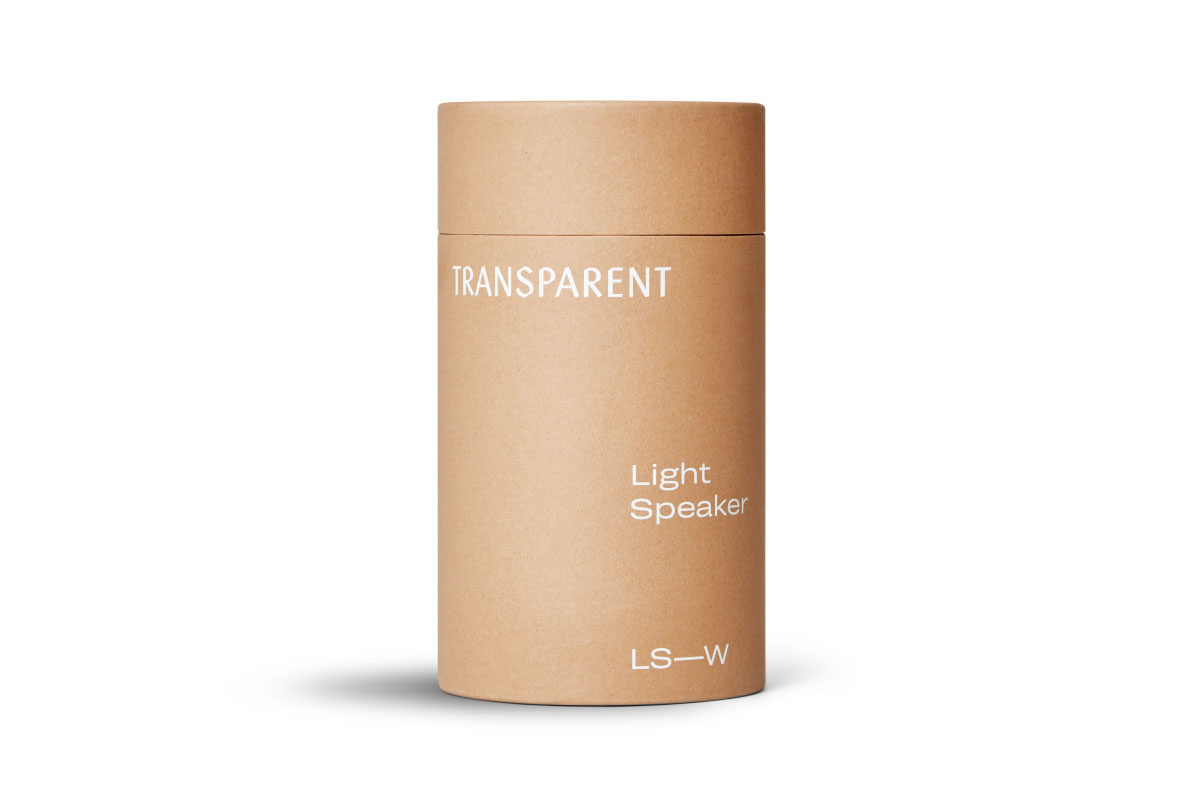 TRANSPARENT | Light Speaker ホワイト