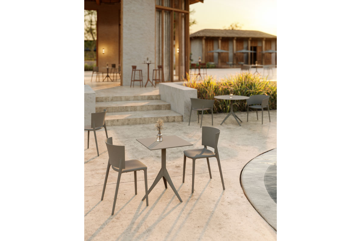 VONDOM | AFRICA DINING ARM CHAIR 65005