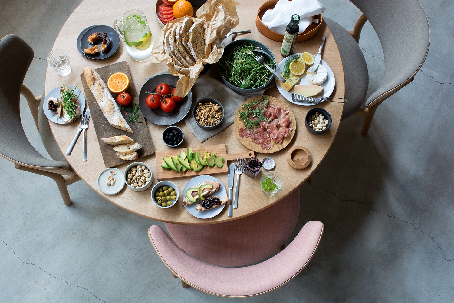 匠工芸 | SPREAD DINING TABLE ROUND Φ100 cm