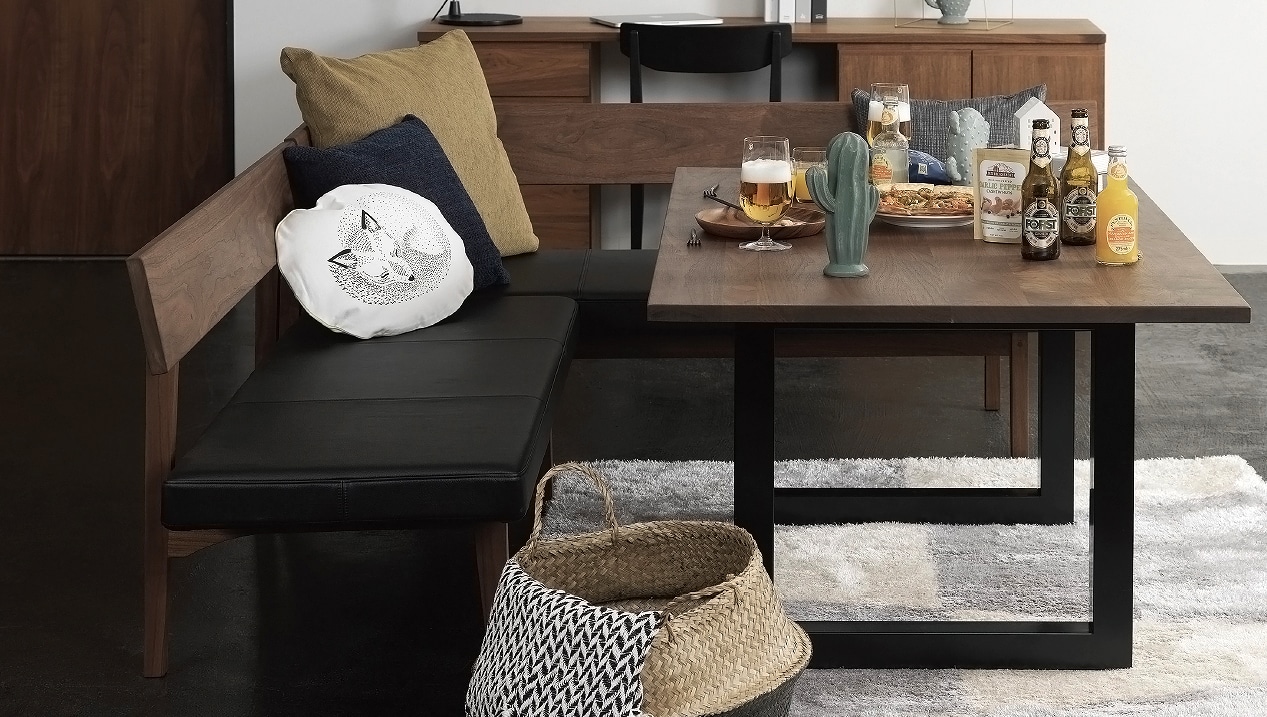 WILDWOOD LOW DINING TABLE W 220cm × D 84.5cm