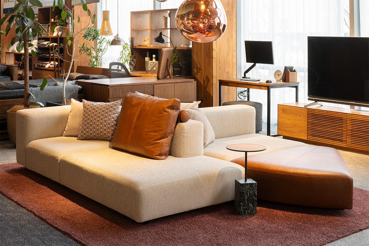 COMPOSIT SYSTEM SOFA オットマンスクエア076
