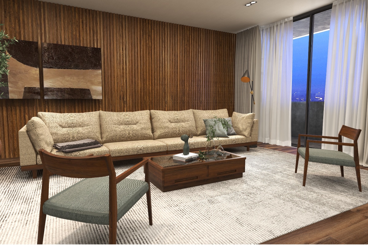 DANISH GRANDE SOFA シングルアーム2シーター159