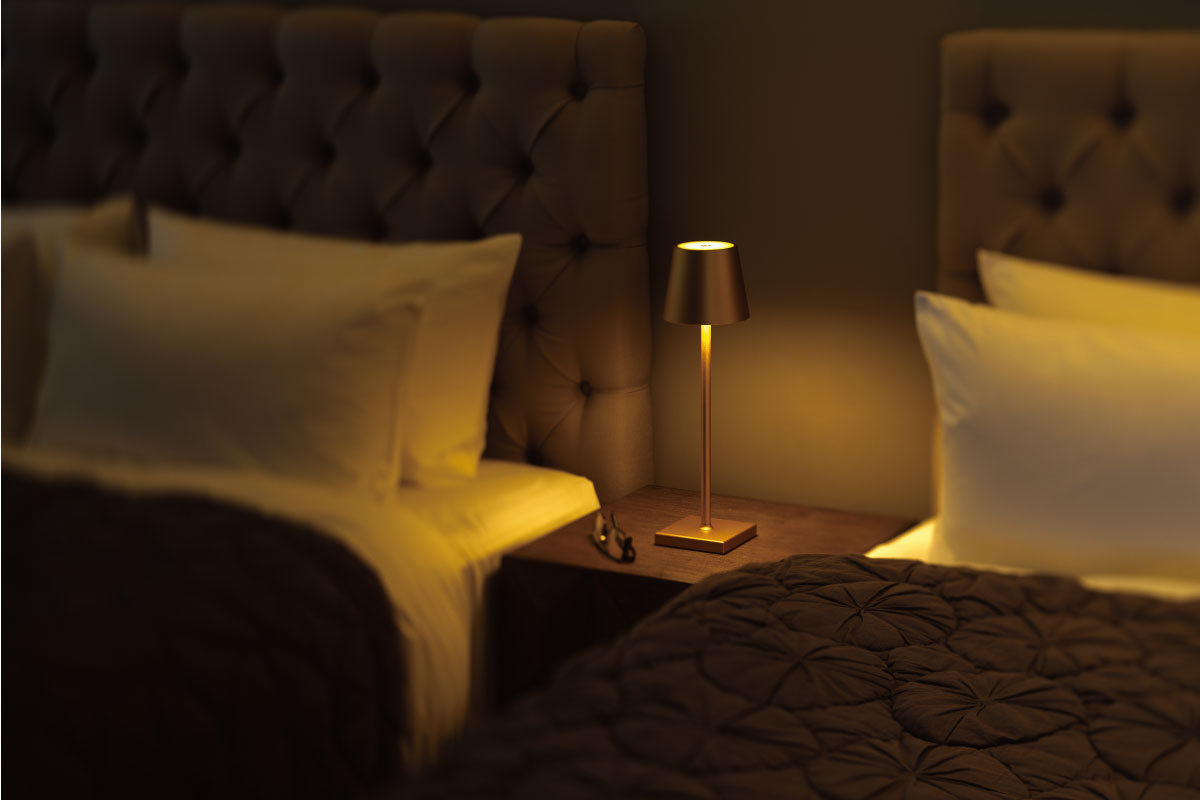Asheville Decor | Cordless Lamp Rich Gold