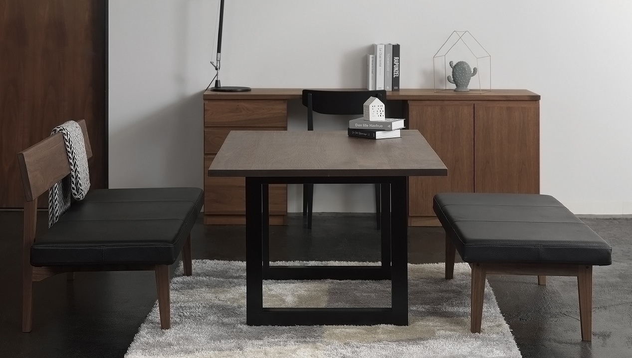 WILDWOOD LOW DINING TABLE W 100cm × D 90cm