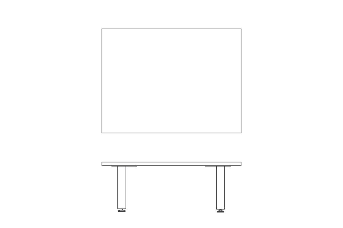 W 120cm × D 90cm