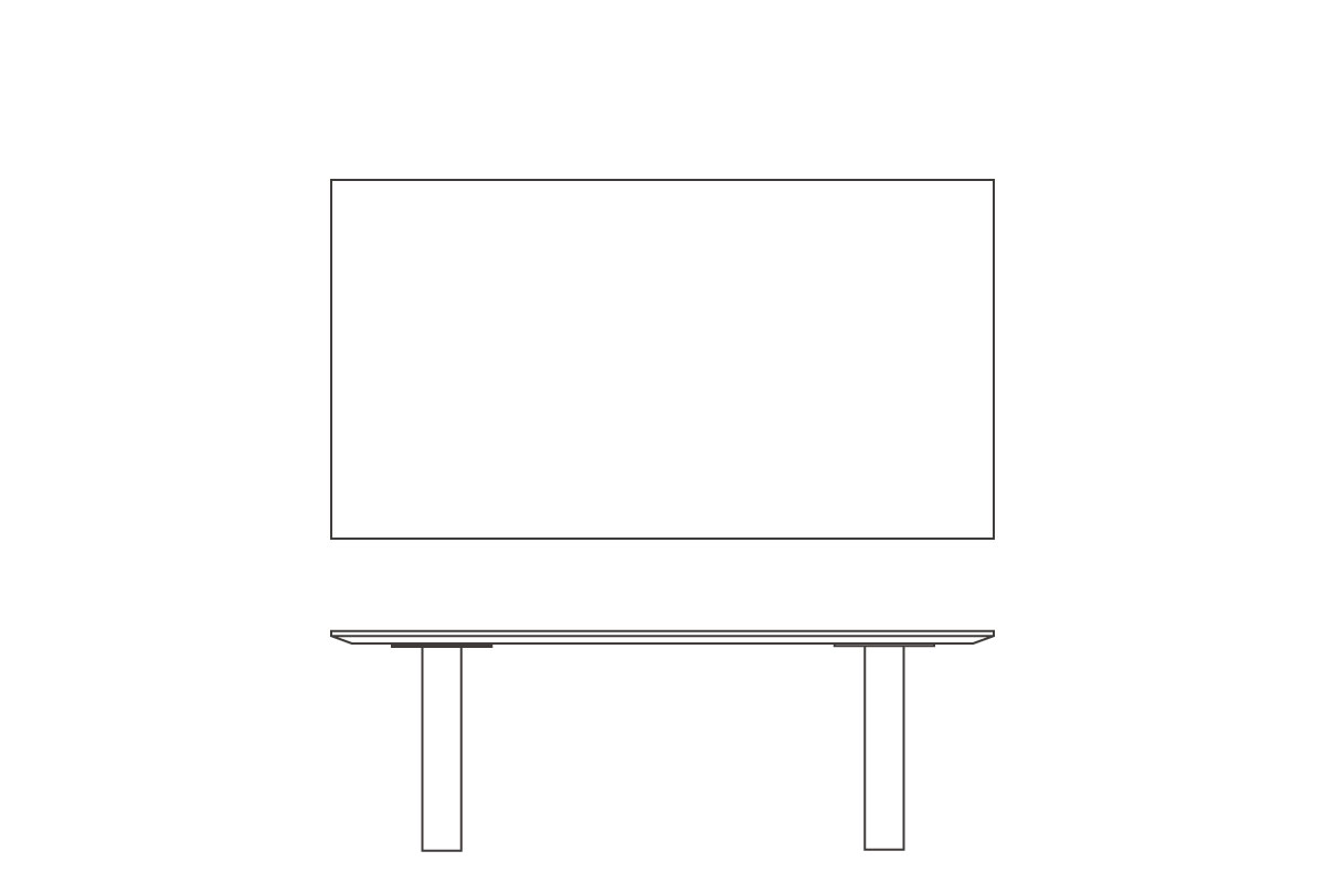 W120cm D65cmH40cm