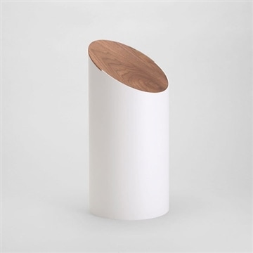 white / walnut