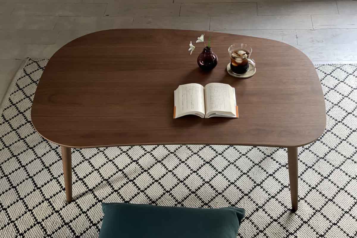 Nichibi Woodworks | Rasmo Walnut 105×70×39.5(cm)