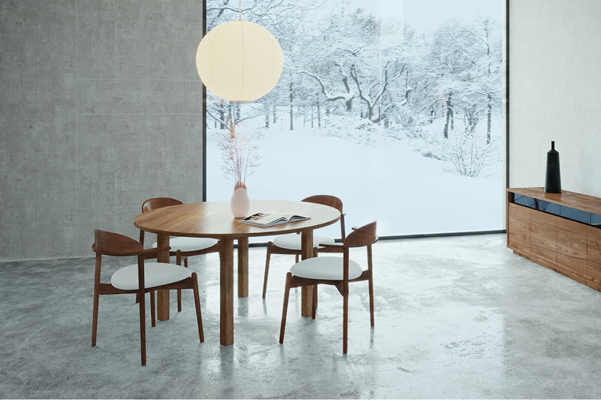 RONDE DINING TABLE Φ110cm × H72cm