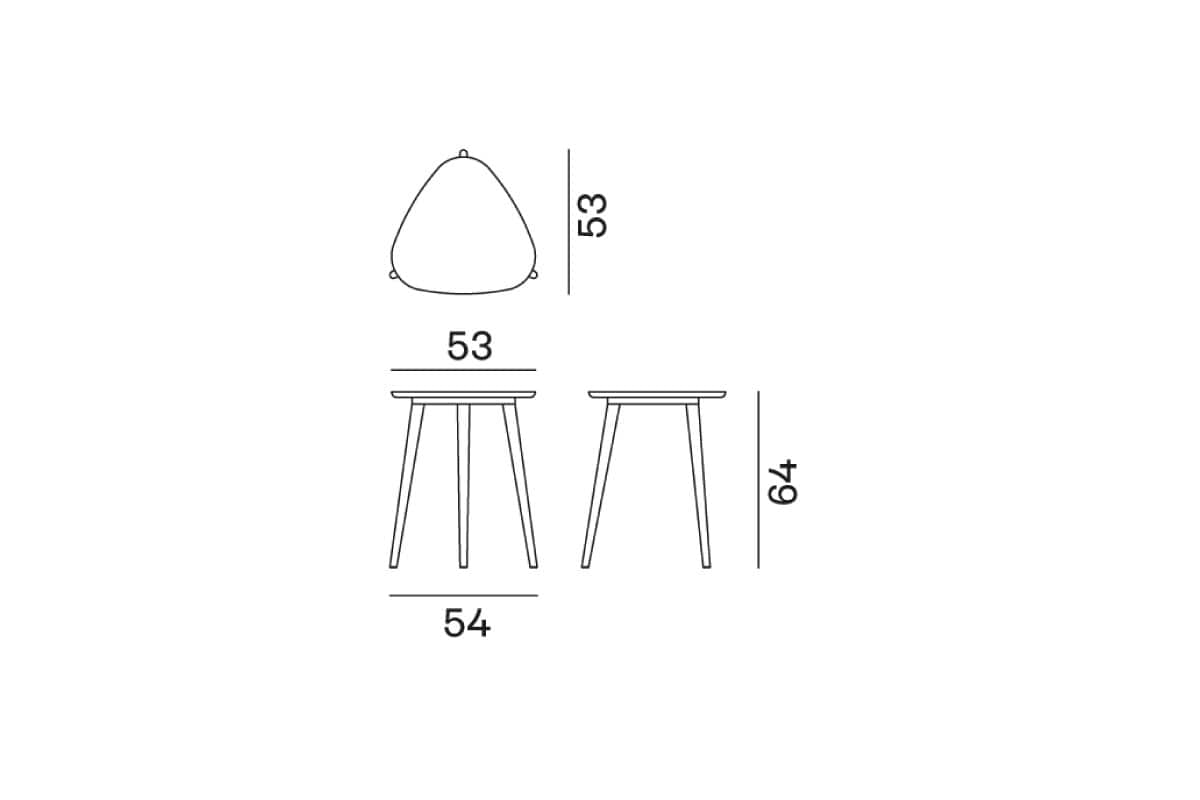 GERVASONI | BRICK 244 W54xD53 x H64 cm