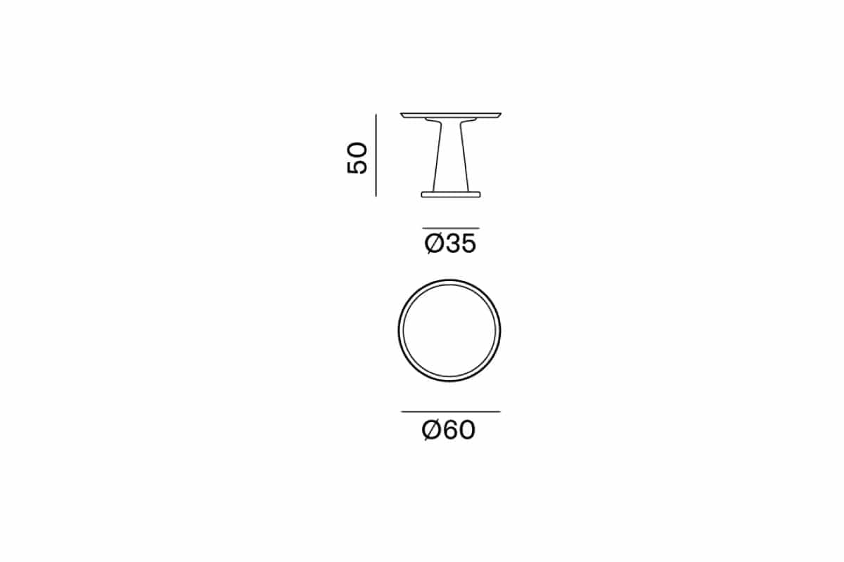 GERVASONI | NEXT 144 Φ60 H50cm
