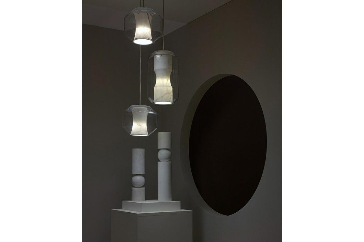 LEE BROOM | CHAMBER SMALL PENDANT(WHITE) small