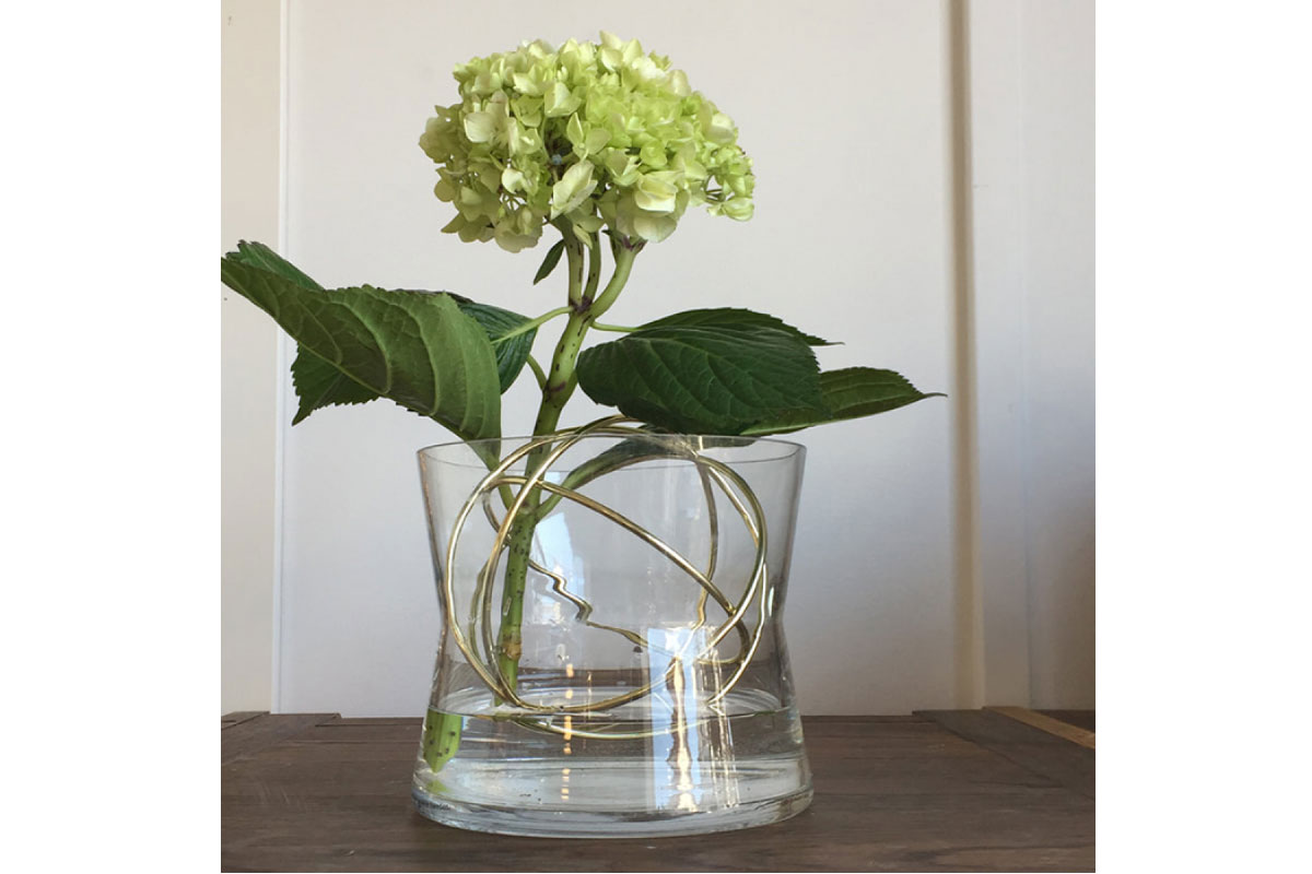 Born in Sweden | Sphere Vase ゴールド L