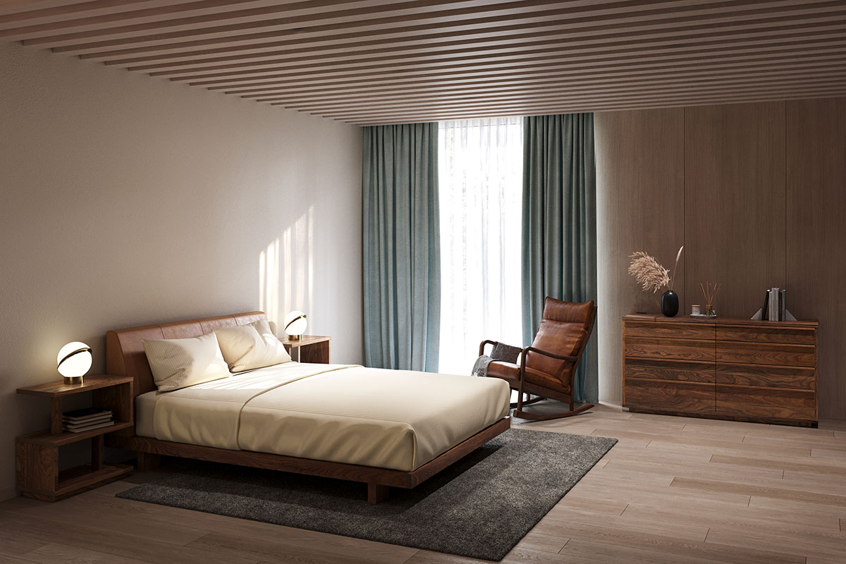 DANISH BED ダブル(D) H80cm