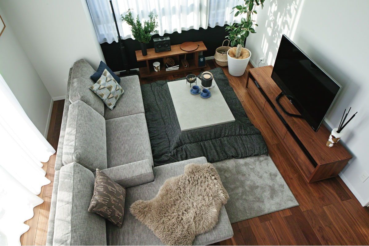 FolivorA | NOMBE kotatsu table(mortar) コナラ 120×70(cm)