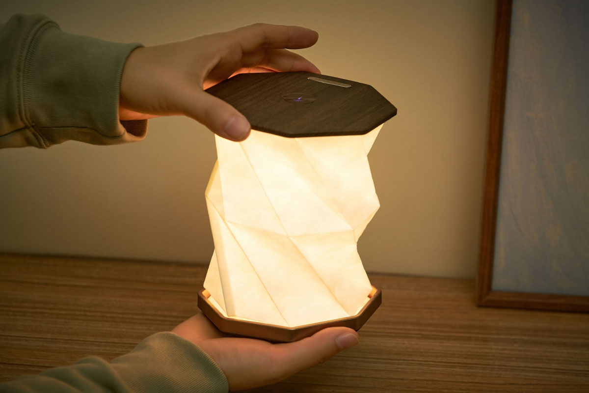 gingko design | Twist Hexagon Lamp
