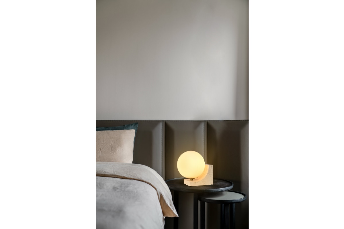 Asheville Decor | sunset sphere lamp - HT3265TR トラバーチン