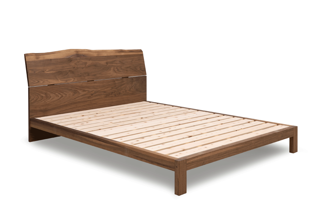 LUNA LIVE EDGE BED ダブル(D)