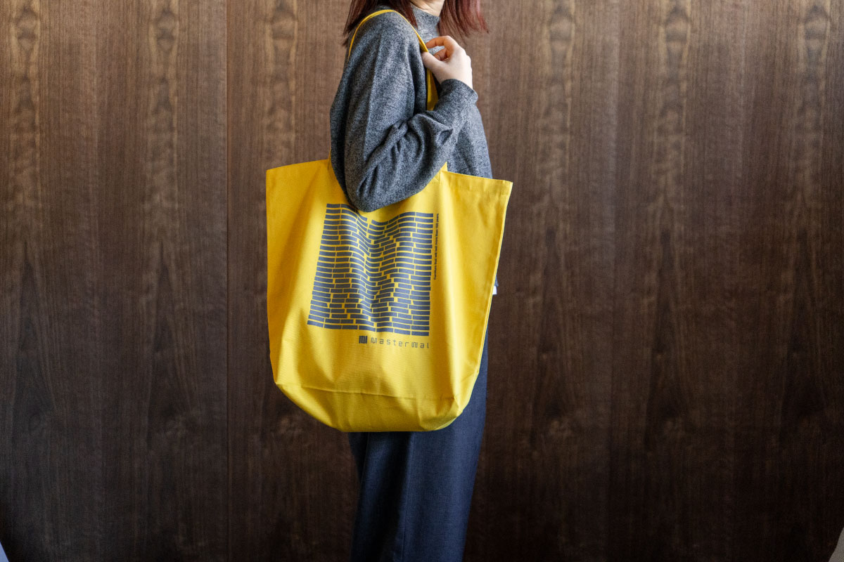 MASTERWAL FABRIC TOTE BAG LUMBER デイジー