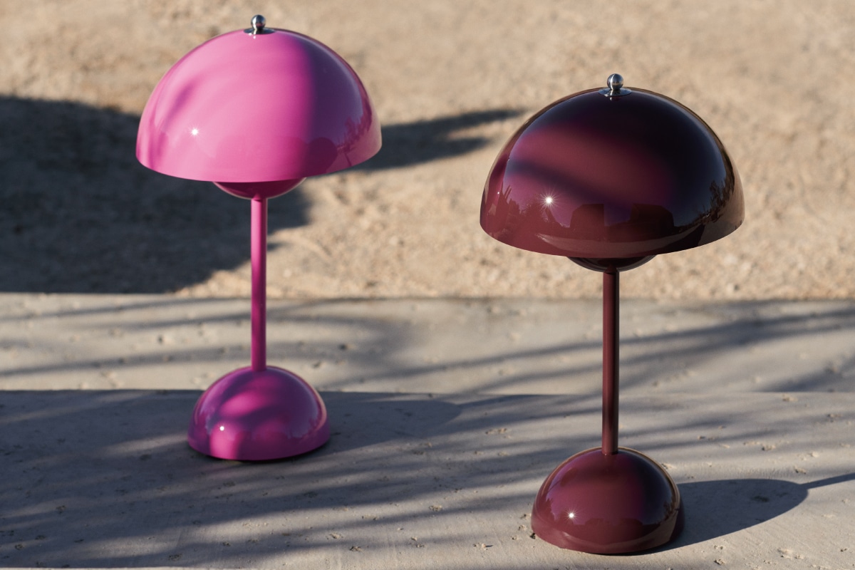 &Tradition | FLOWERPOT PORTABLE VP9 Dark Plum