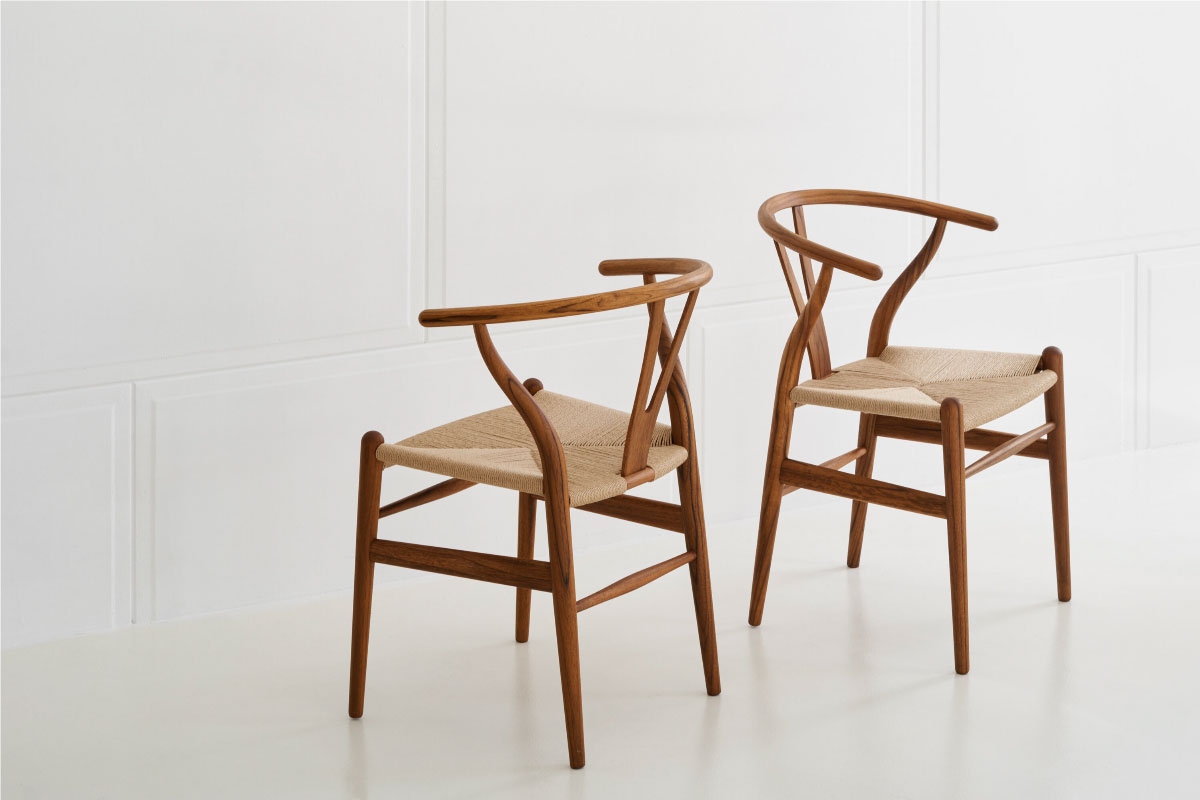 CARL HANSEN & SON | CH24 WISHBONE CHAIR アッシュ/ブラックペーパーコード