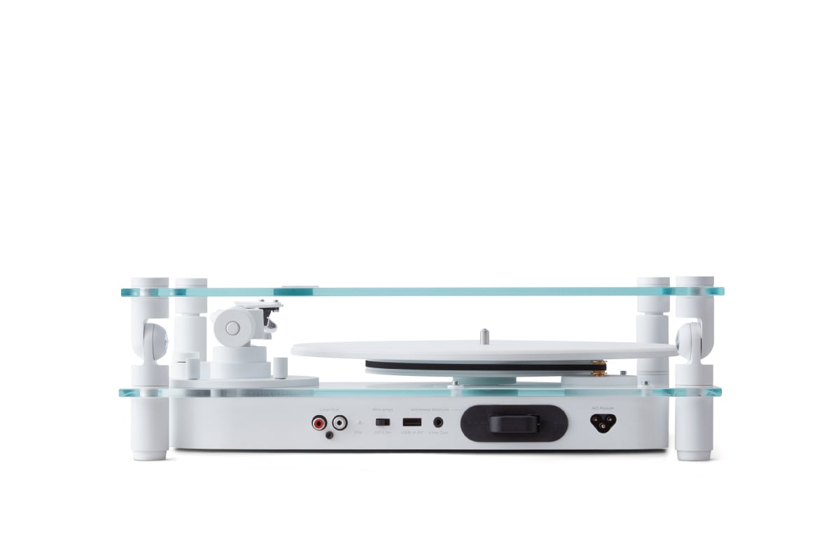 TRANSPARENT | Turntable WHITE