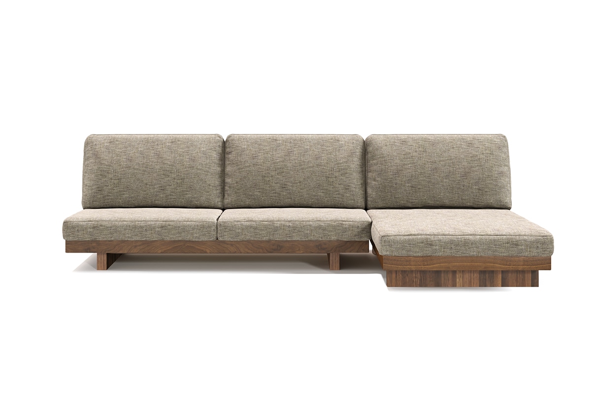 DANISH SOFA アームレスカウチ70