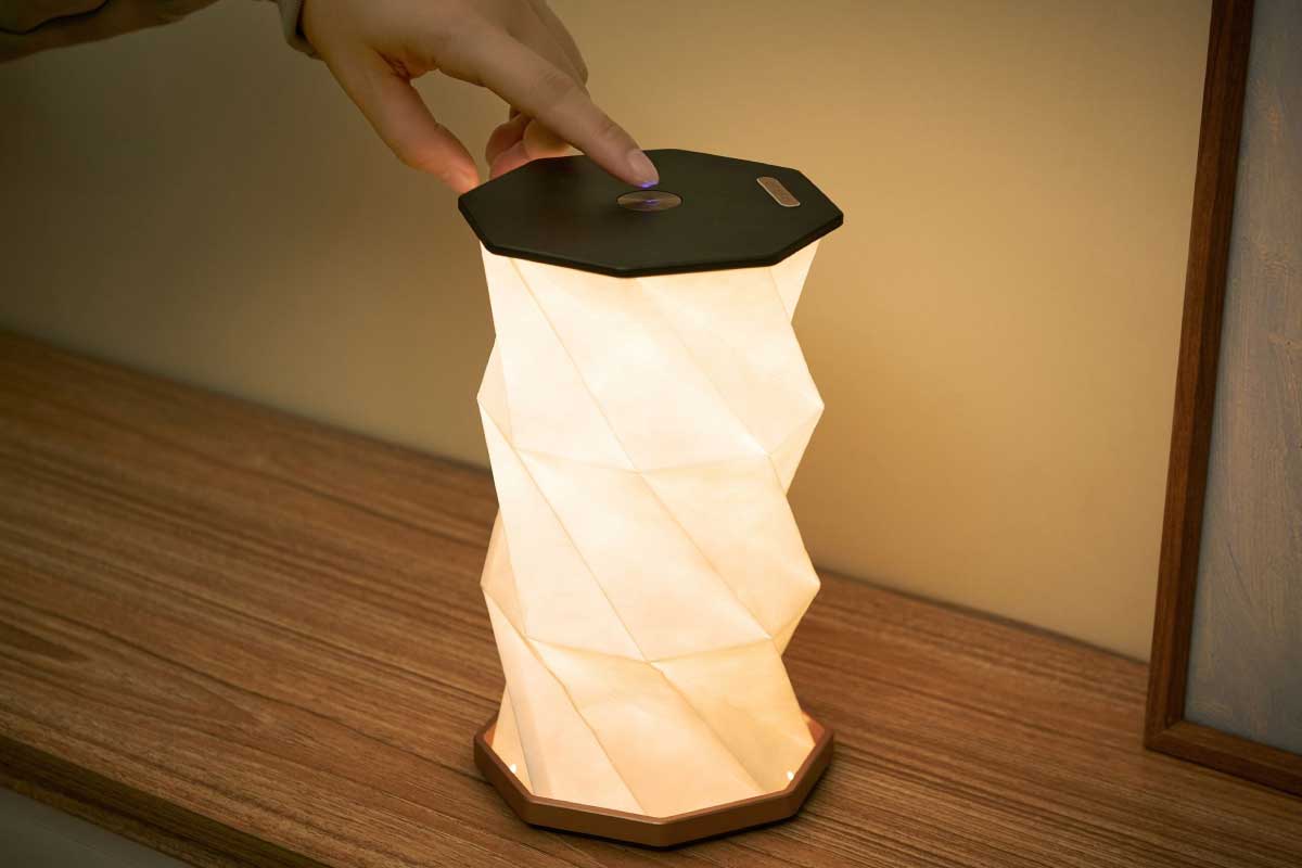 gingko design | Twist Hexagon Lamp