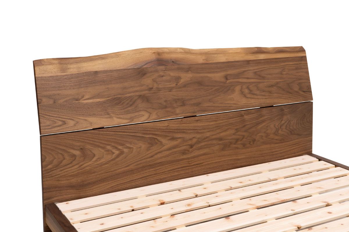 LUNA LIVE EDGE BED ダブル(D)