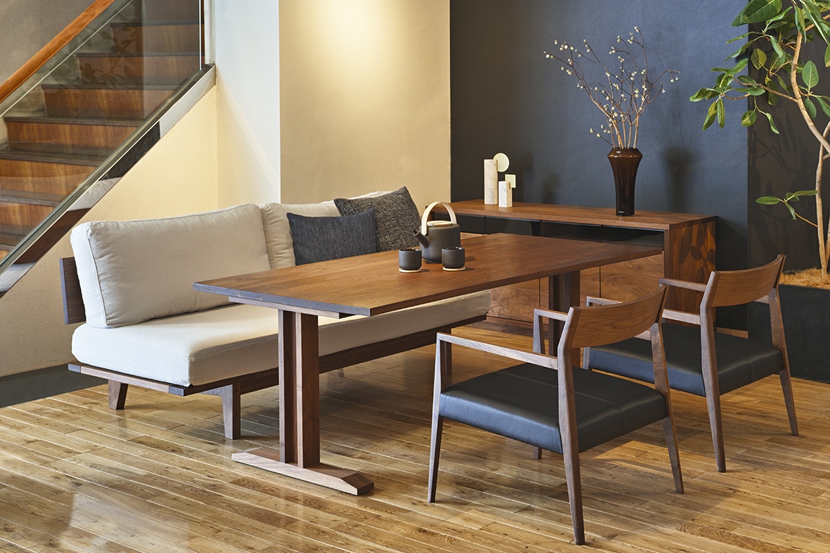 RITZ LOW DINING TABLE W140cm × D80cm