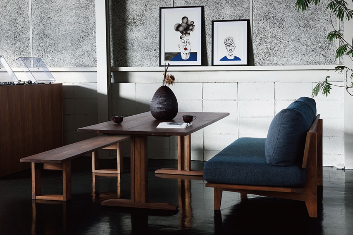 RITZ LOW DINING TABLE W140cm × D80cm