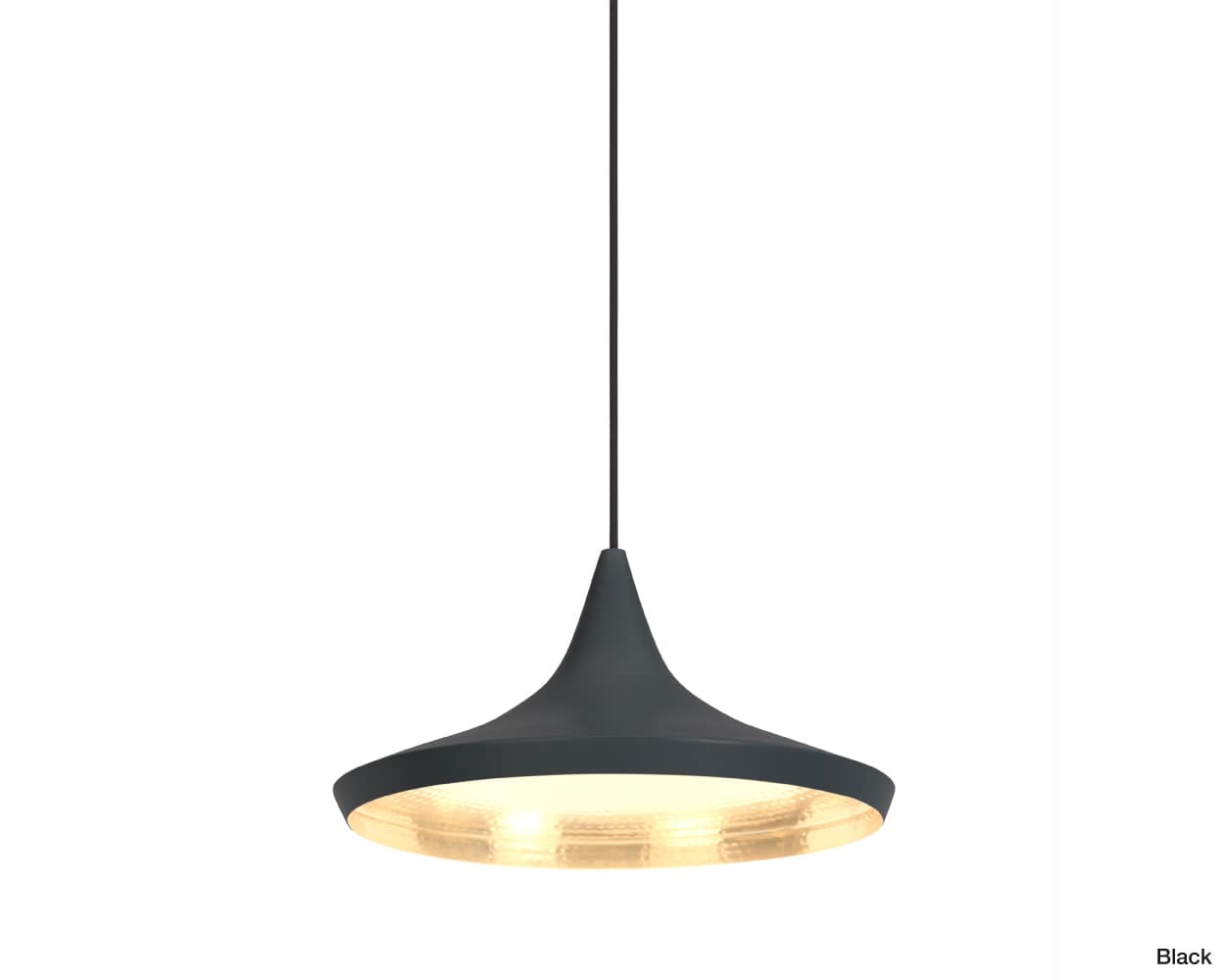 TOM DIXON. | BEAT WIDE PENDANT LED 2 Black
