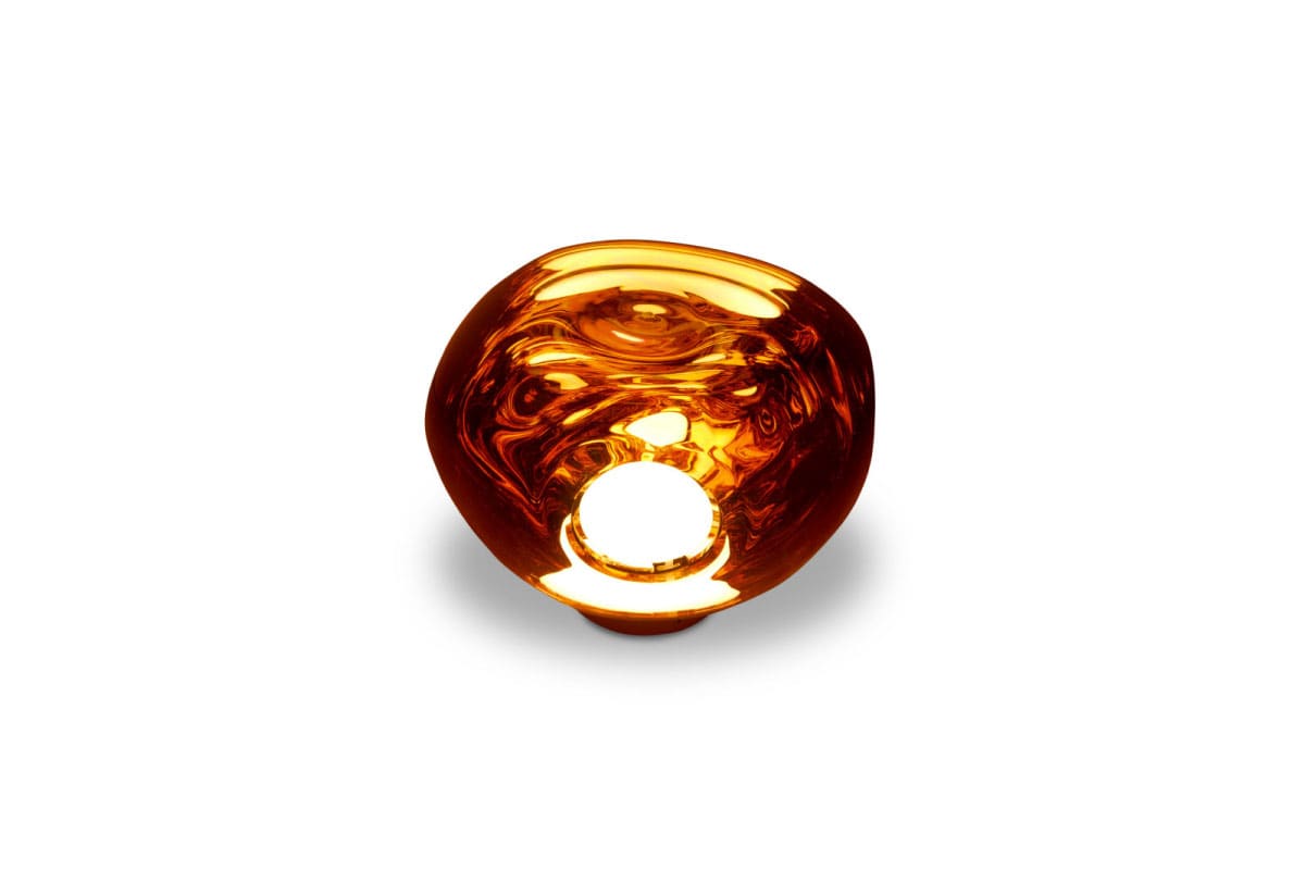TOM DIXON. | MELT MINI SURFACE TABLE LED Copper