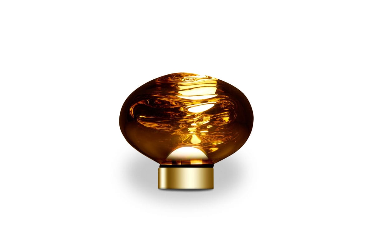 TOM DIXON. | MELT MINI SURFACE TABLE LED Gold
