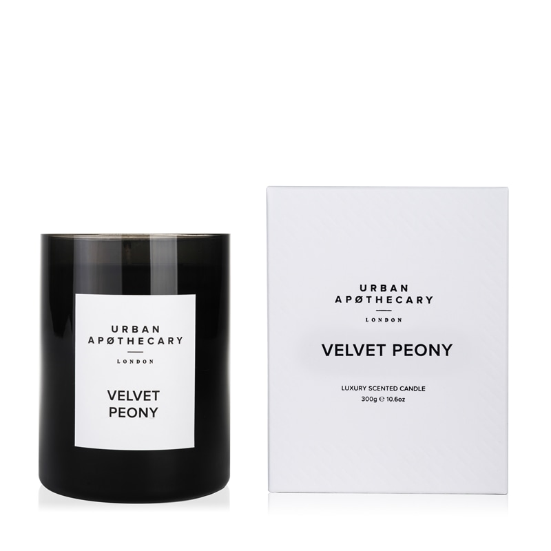 URBAN APOTHECARY | CANDLE LARGE VELVET PEONY