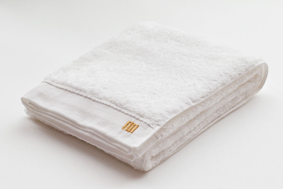 MASTERWAL BLISS TOWEL ホワイト バスタオル(123×64cm)