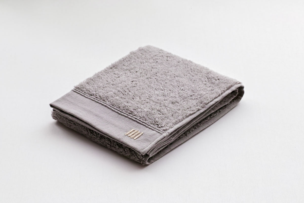 MASTERWAL BLISS TOWEL シルバーグレー フェイスタオル(85×34cm)