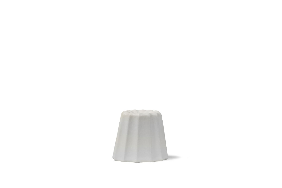 OVO Things | BIG Porcelain Candle holder Matte White Big