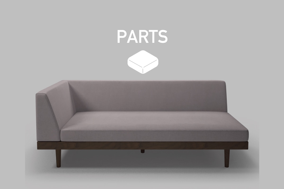 CHILL 925 SOFA PARTS シングルアーム 2シーター 180用　座クッション中材（単品）
