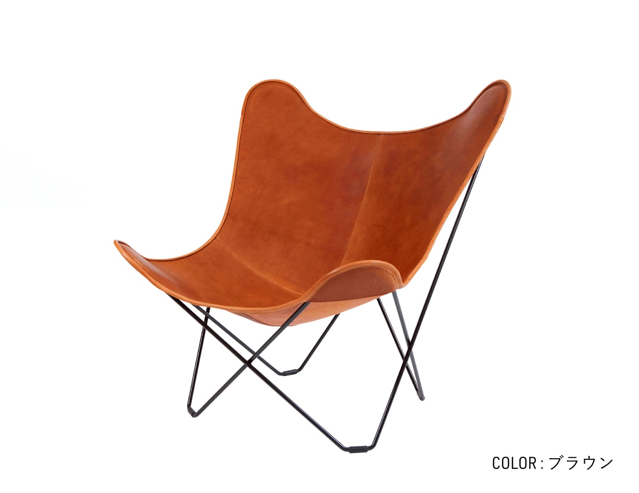 CUERO | BKF CHAIR マリポサ ブラウン