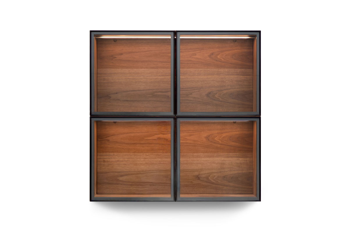 DRESS FLOAT CABINET W100×H100(cm)：4door