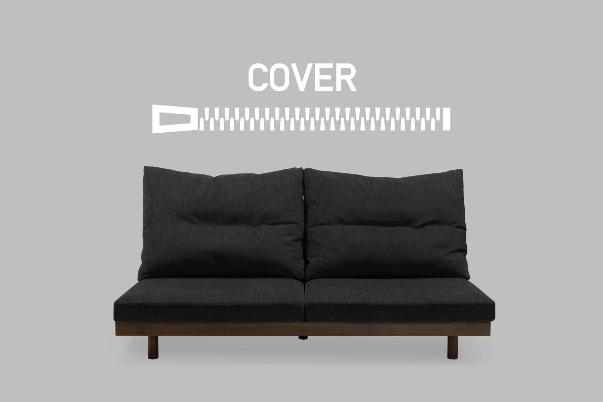 DANISH GRANDE SOFA COVER 2シーター140