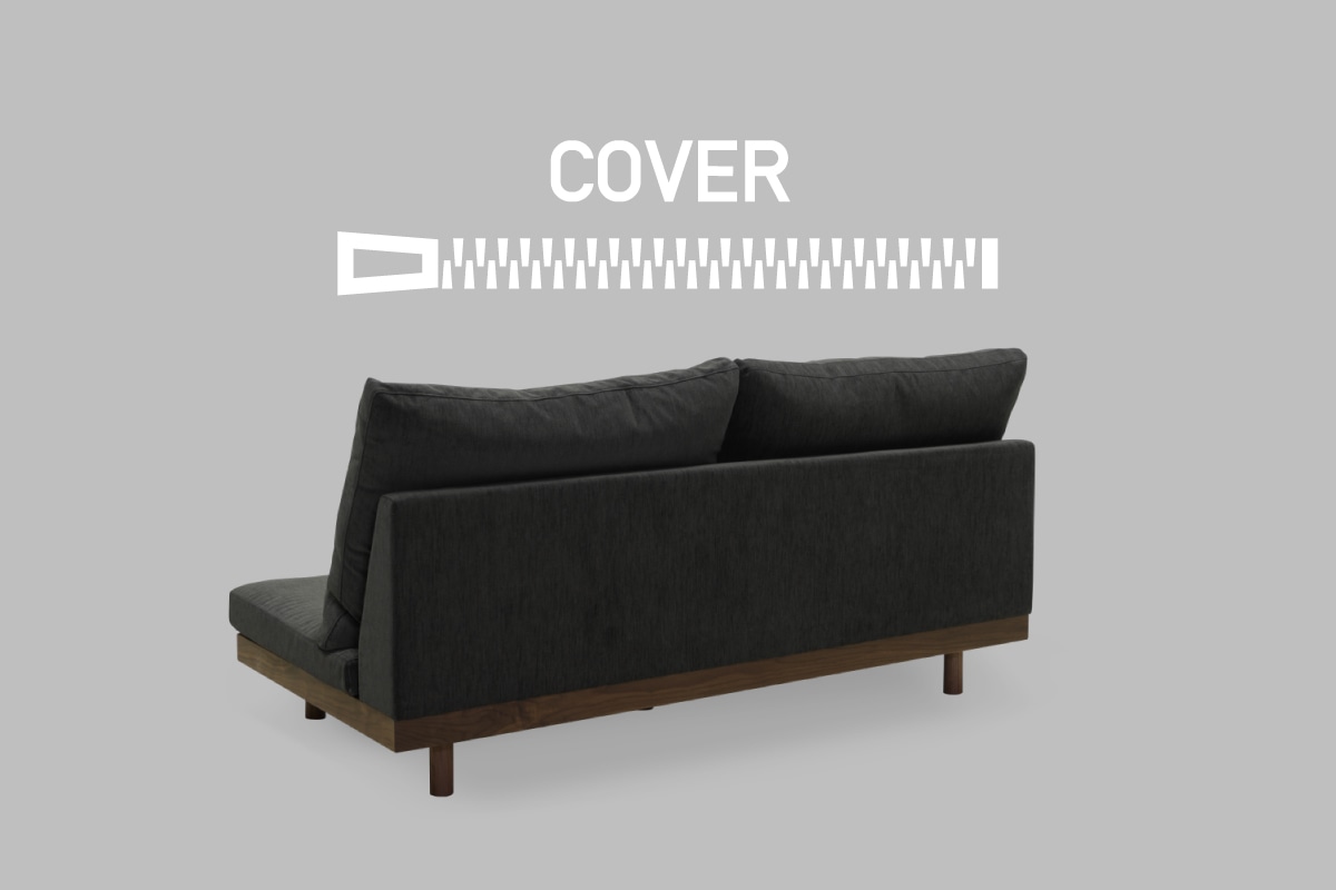 DANISH GRANDE SOFA BACK COVER 2シーター160