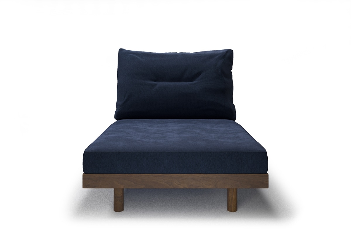 DANISH GRANDE SOFA アームレスカウチ90