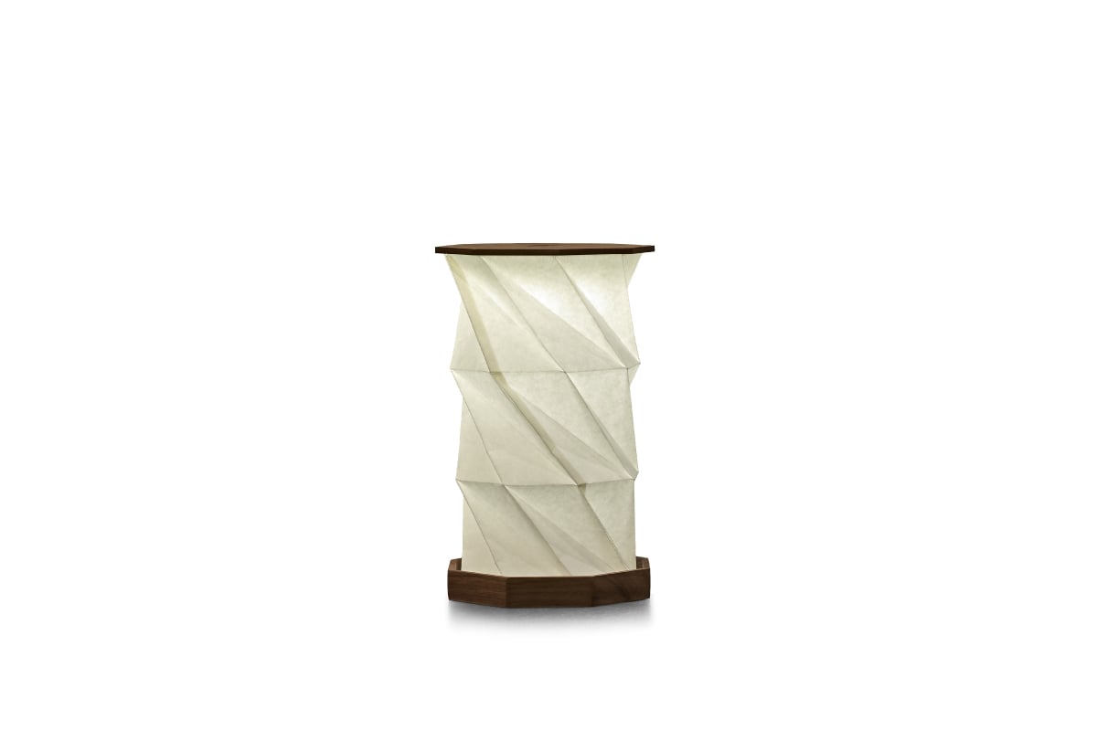 gingko design | Twist Hexagon Lamp