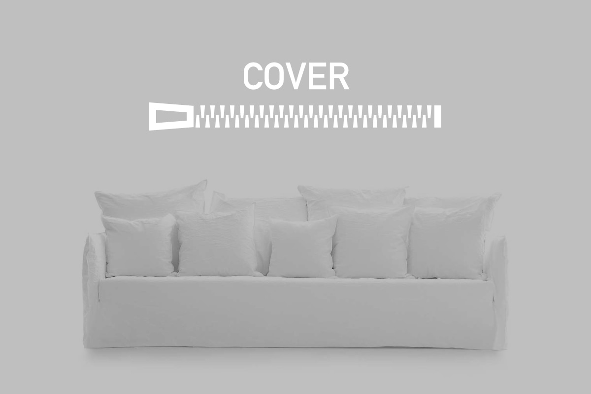 GERVASONI | GHOST 114 COVER GHOST114 ソファ